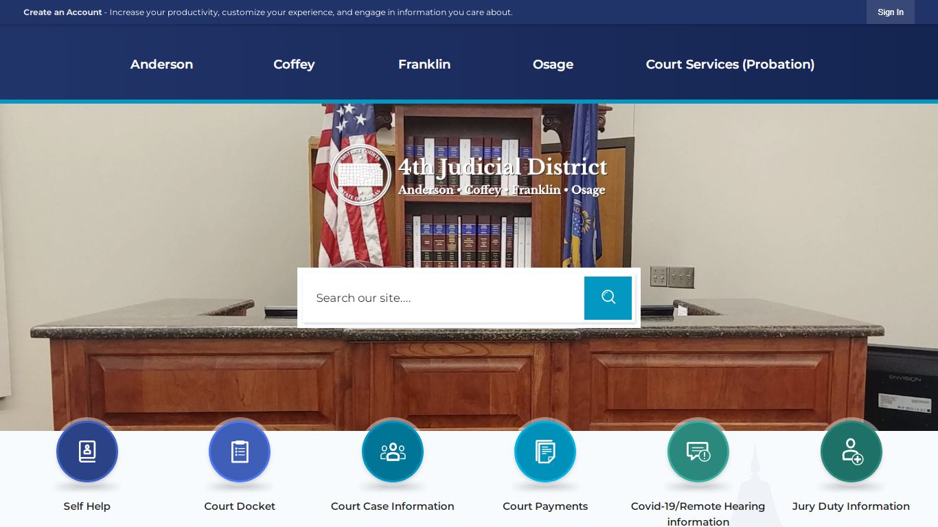 Fourth Judicial District | Franklin County, KS - Official ...